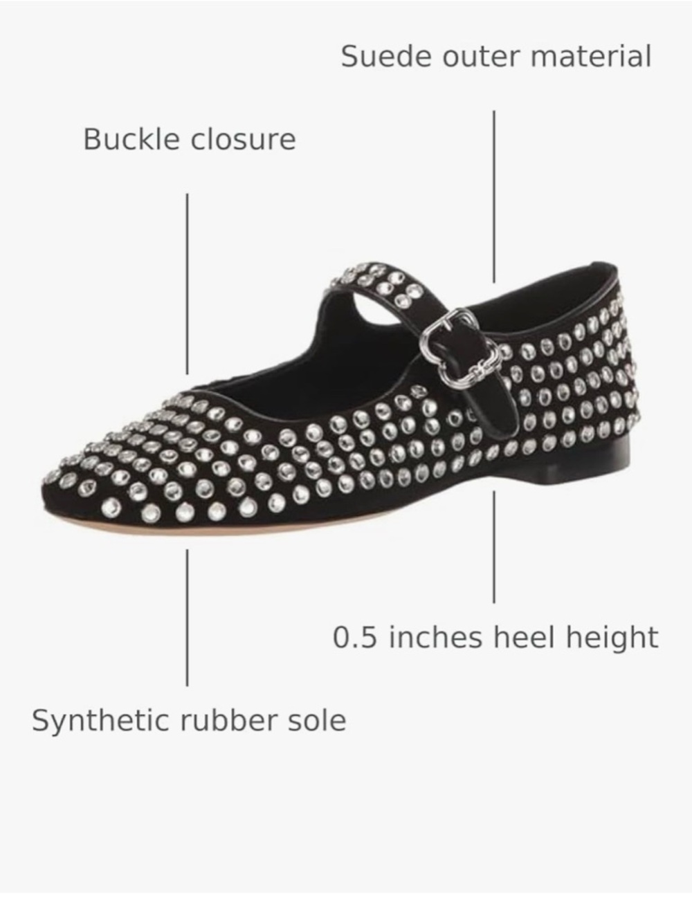 Sam Edelman Women's Michaela Gem Flats Size 7 New - Picture 3 of 9